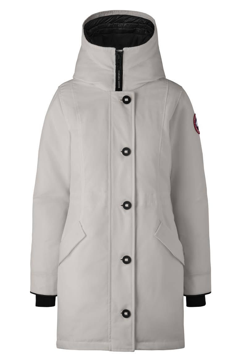 Women's Rossclair Water Resistant 625 Fill Power Down Parka, Alternate, color, LIMESTONE - CALCAIRE