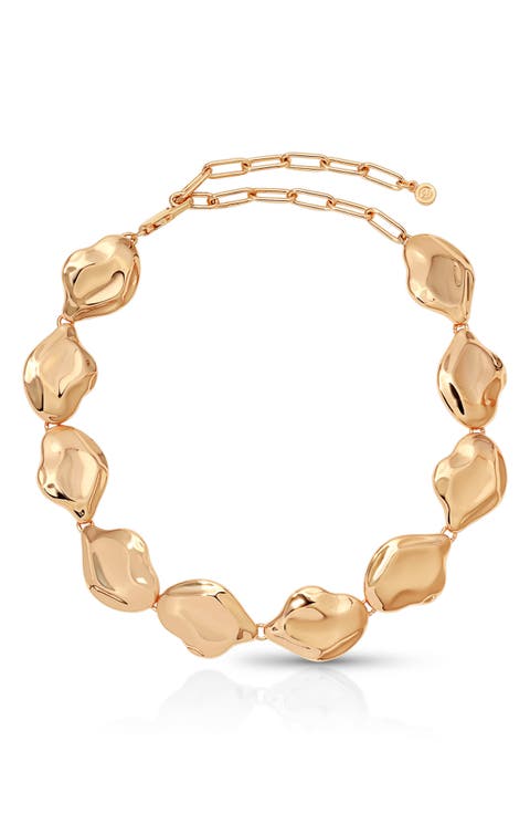 Liquid Luxe Statement Choker Necklace