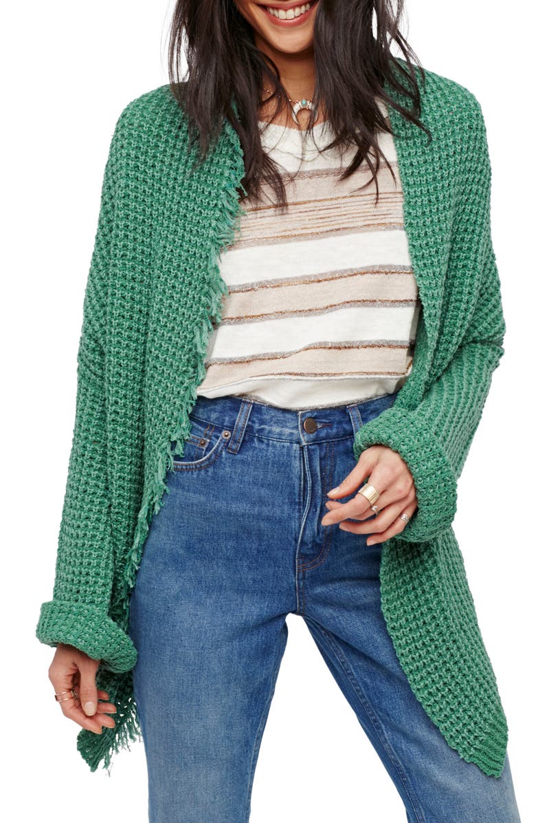 Free People I'll Be Around Cardigan, Main, color, 