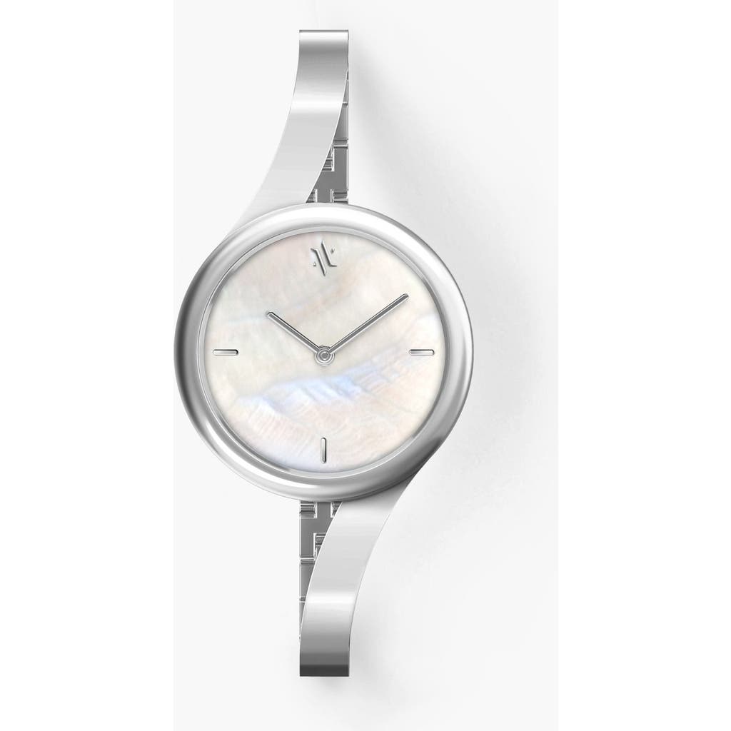 Vanna Claire Gemstone Watch In Silver
