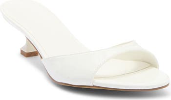 Yasser Kitten Heel Mule