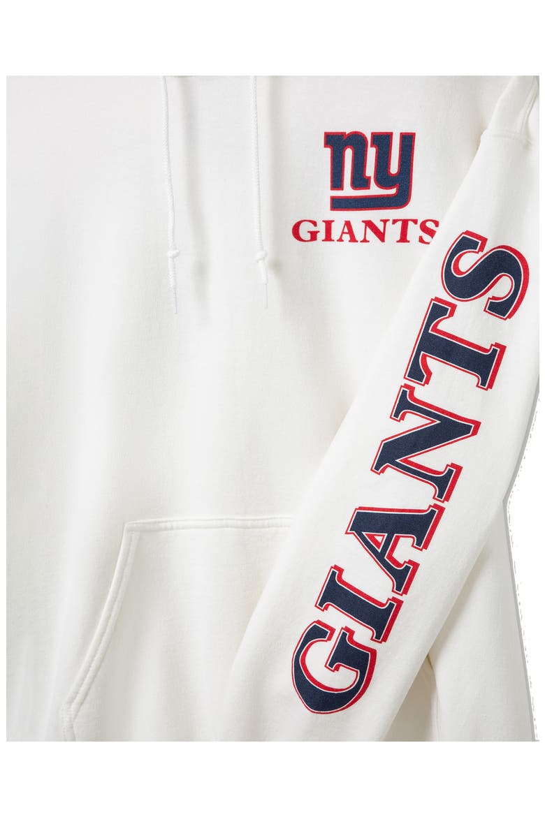 New York Giants Fandom Hoodie, Alternate, color, WHITE