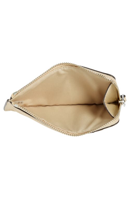 Tory Burch Robinson Pebble Leather Card Case