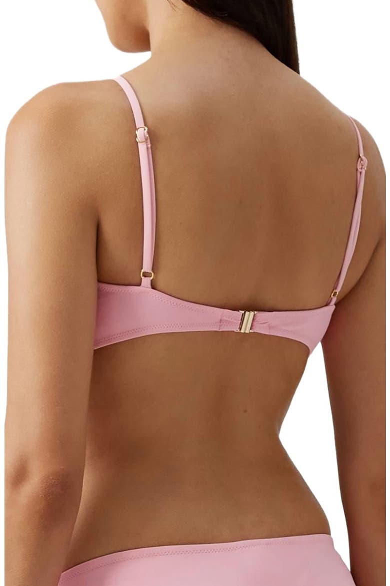 Lima Bikini Top, Alternate, color, ROSE