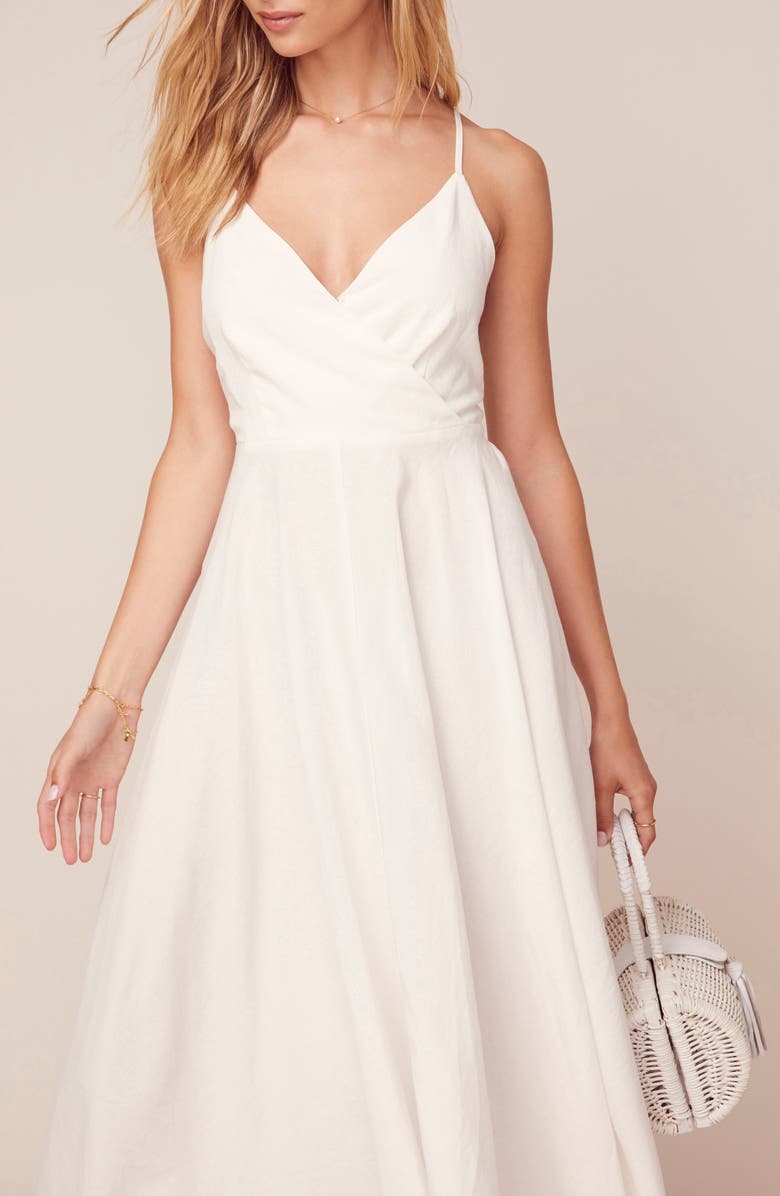 ASTR the Label Ambrosia Midi Dress, Alternate, color, 