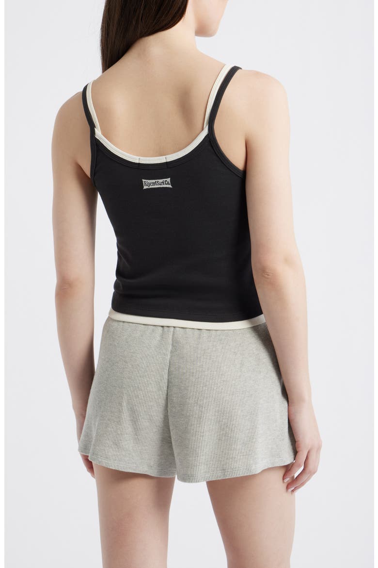 Half Moon Bay Layer Camisole, Alternate, color, WASHED BLACK