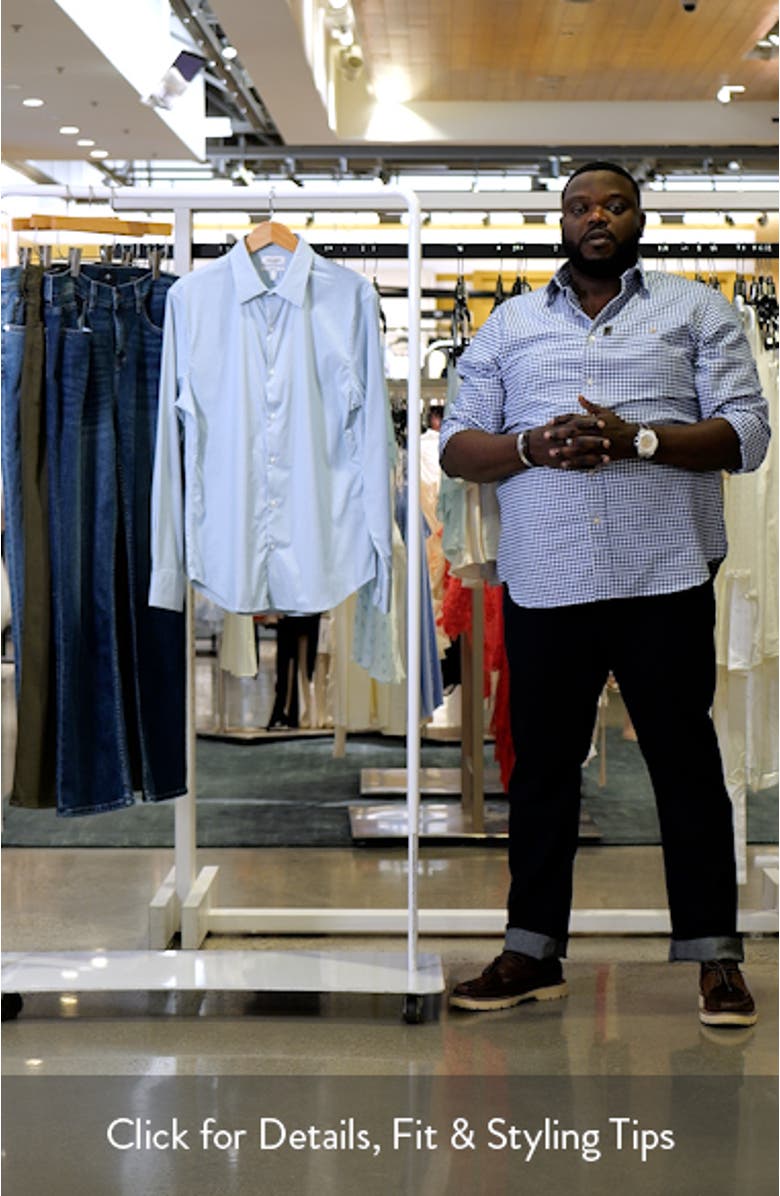 Tech Check Button-Up Shirt, sales video thumbnail