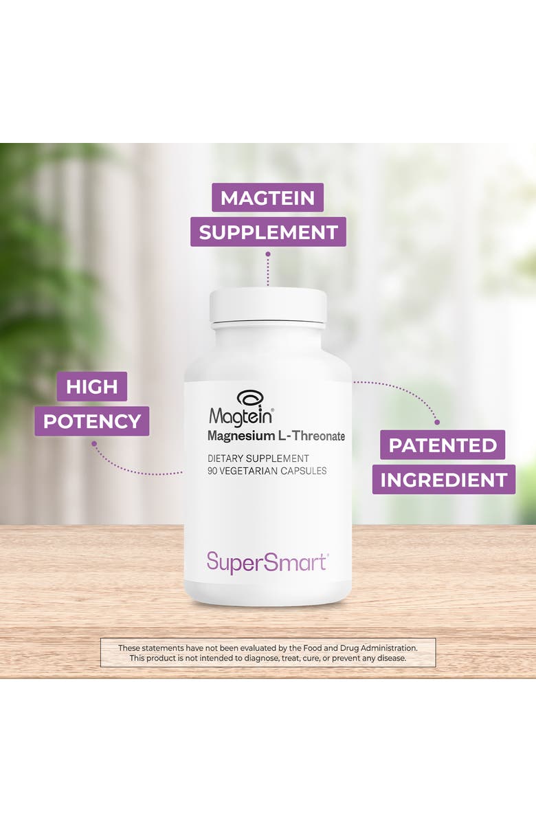 SuperSmart Magnesium L-Threonate 2000mg, Alternate, color, NO COLOR