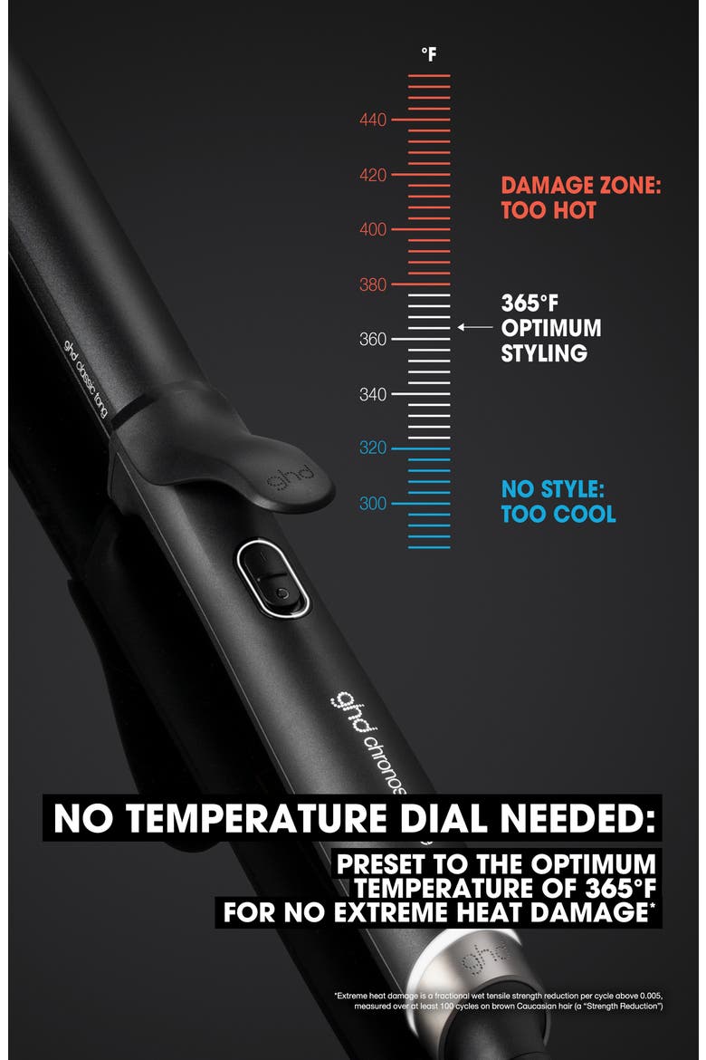 Chronos Curve Classic Curling Iron, Alternate, color, BLACK