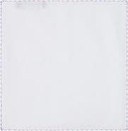 Robert Talbott Carlton Linen Cross Stitch Border Pocket Square