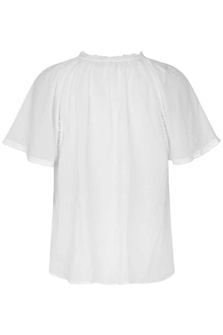 Mabriselle V-Neck Top, Alternate, color, White