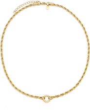 Petit Moments Rope Round Carabiner Necklace