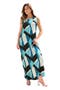  Soft Turquoise Geo Pattern