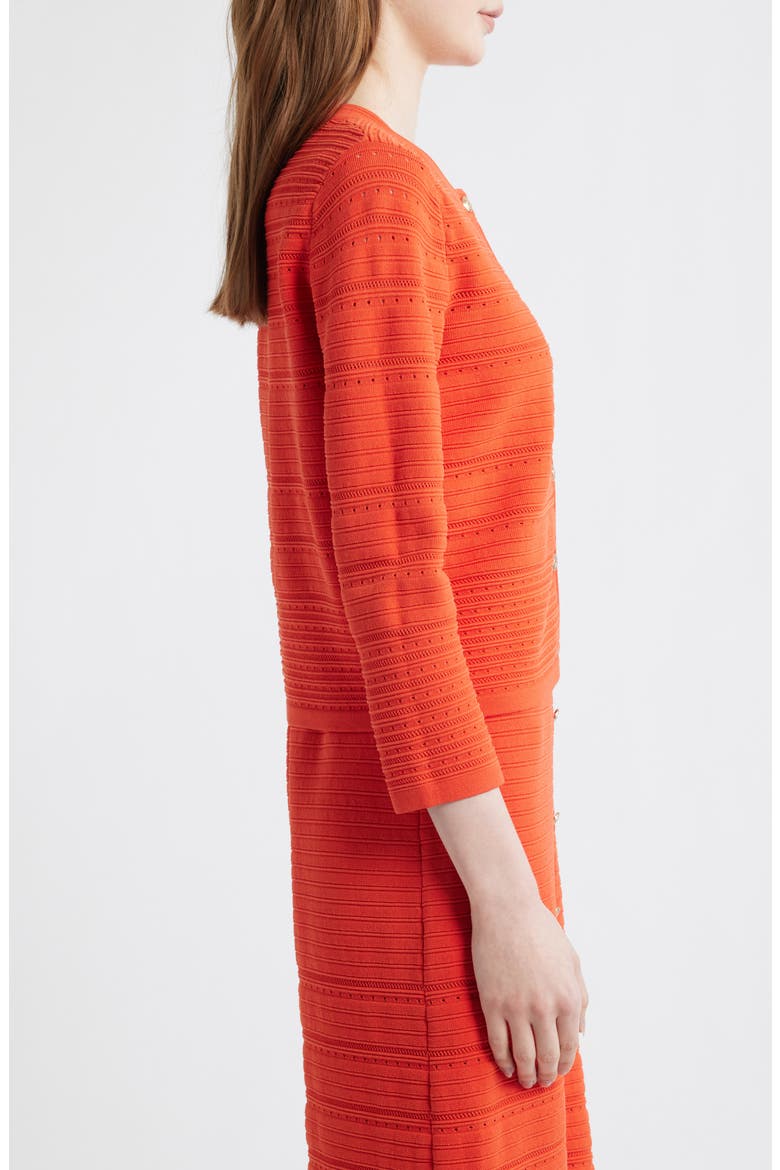 The Alessandra Cardigan, Alternate, color, ORANGE DREAM