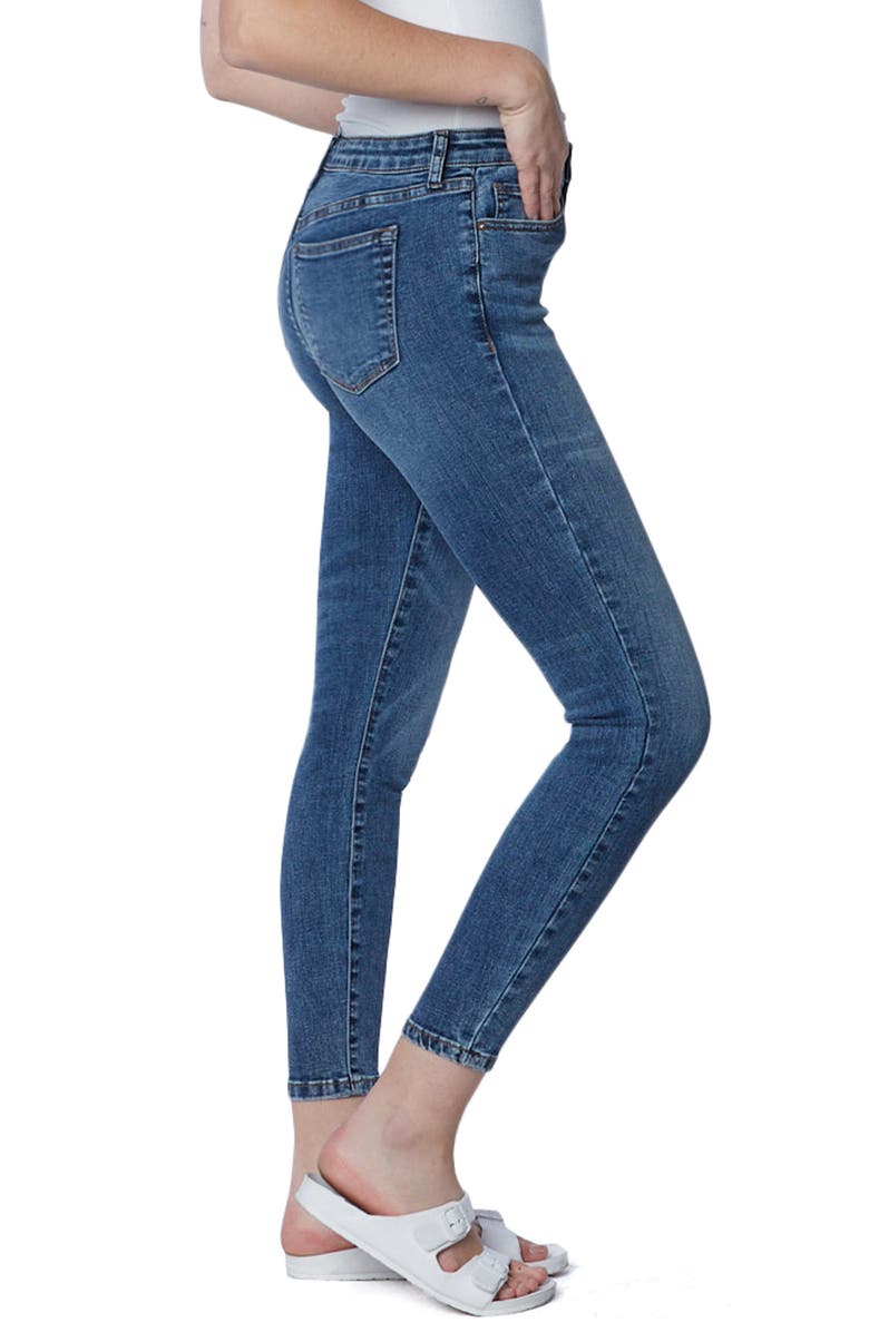 HINT OF BLU Brilliant High Waist Skinny Jeans, Alternate, color, 