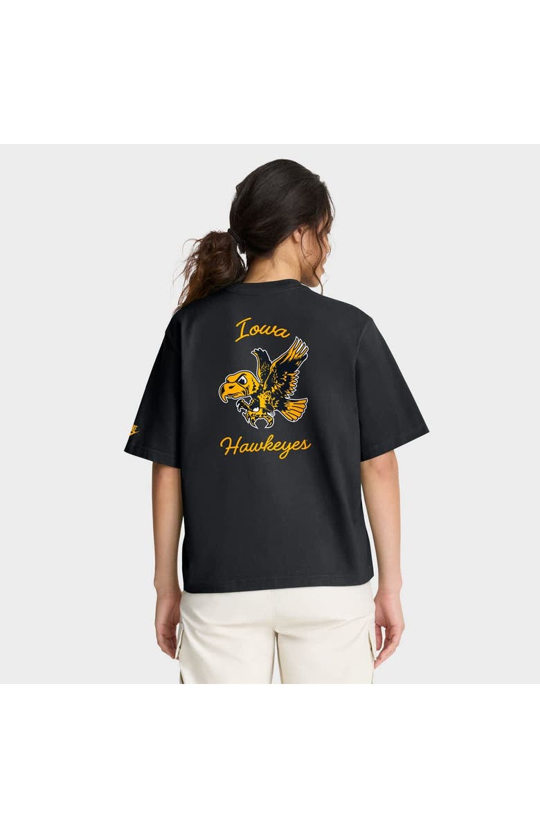 Nike Women's Nike Black Iowa Hawkeyes Legacy Pocket Boxy T-Shirt, Alternate, color, Black