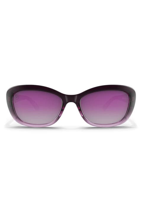 Olivia 54mm Polarized Cat Eye Sunglasses