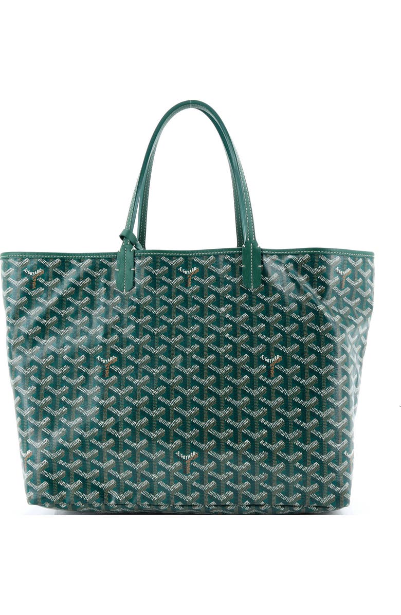 Pre-Owned Goyard Saint Louis Tote Coated Canvas PM, Alternate, color, Green