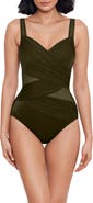 Miraclesuit® Network DD Madero Mesh Detail One-Piece Swimsuit