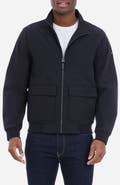 Michael Kors Rib Hem Zip Softshell Jacket