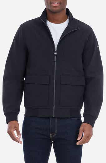 Michael Kors Rib Hem Zip Softshell Jacket