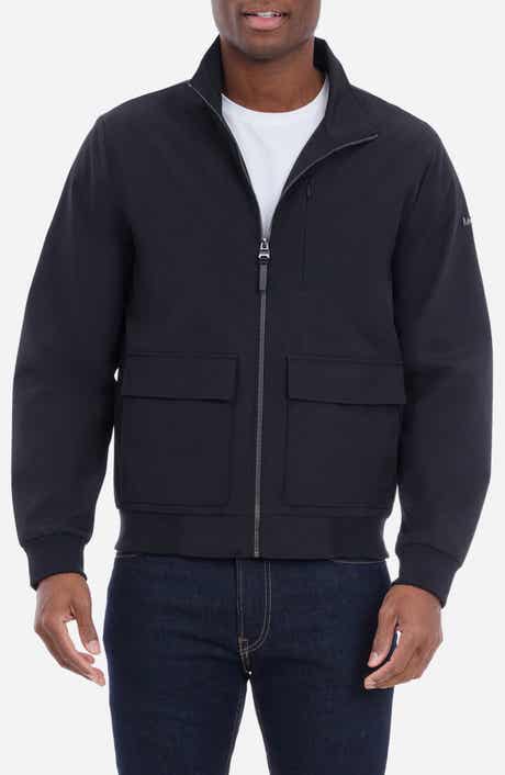 Michael Kors Rib Hem Zip Softshell Jacket