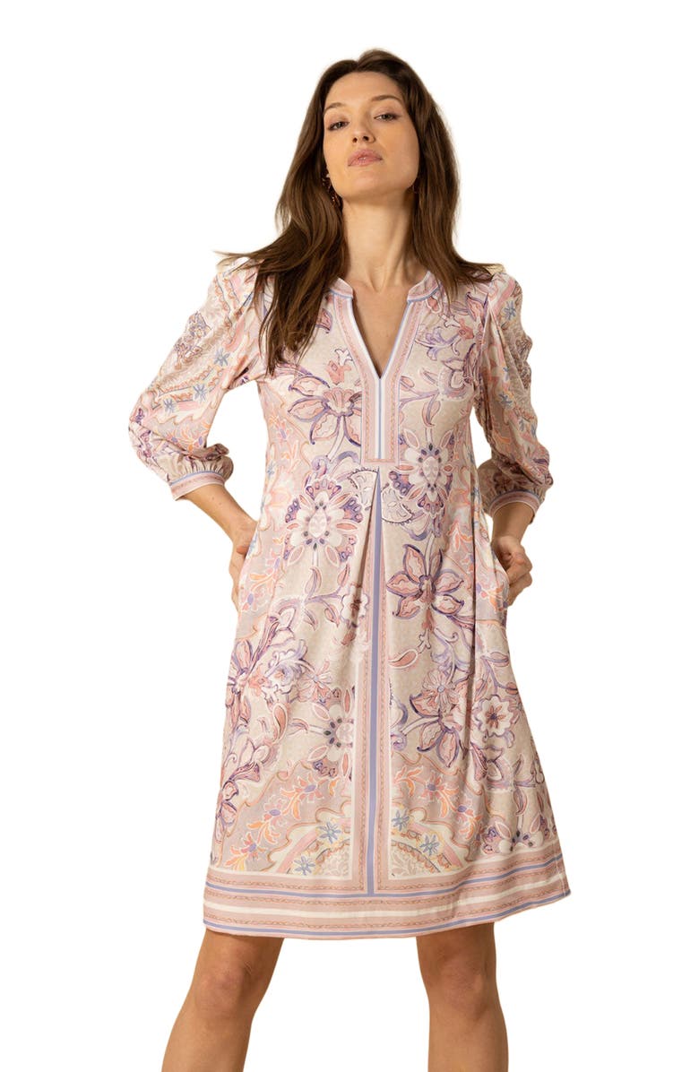 Hale Bob Anne Jersey Midi Dress, Alternate, color, 