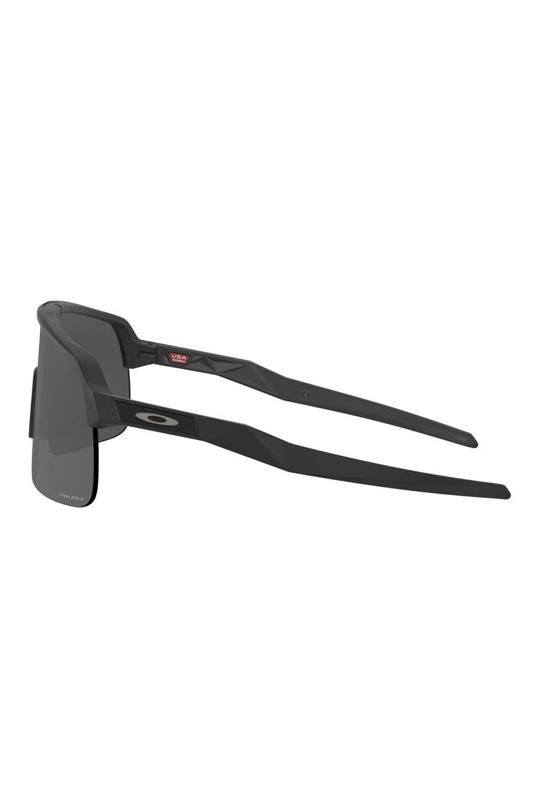 Sutro Lite 139mm Prizm™ Wrap Shield Sunglasses, Alternate, color, MATTE BLACK/ PRIZM BLACK