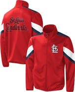 G-III SPORTS BY CARL BANKS Men's G-III Sports by Carl Banks Red St. Louis Cardinals Earned Run Full-Zip Jacket
