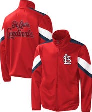 G-III SPORTS BY CARL BANKS Men's G-III Sports by Carl Banks Red St. Louis Cardinals Earned Run Full-Zip Jacket