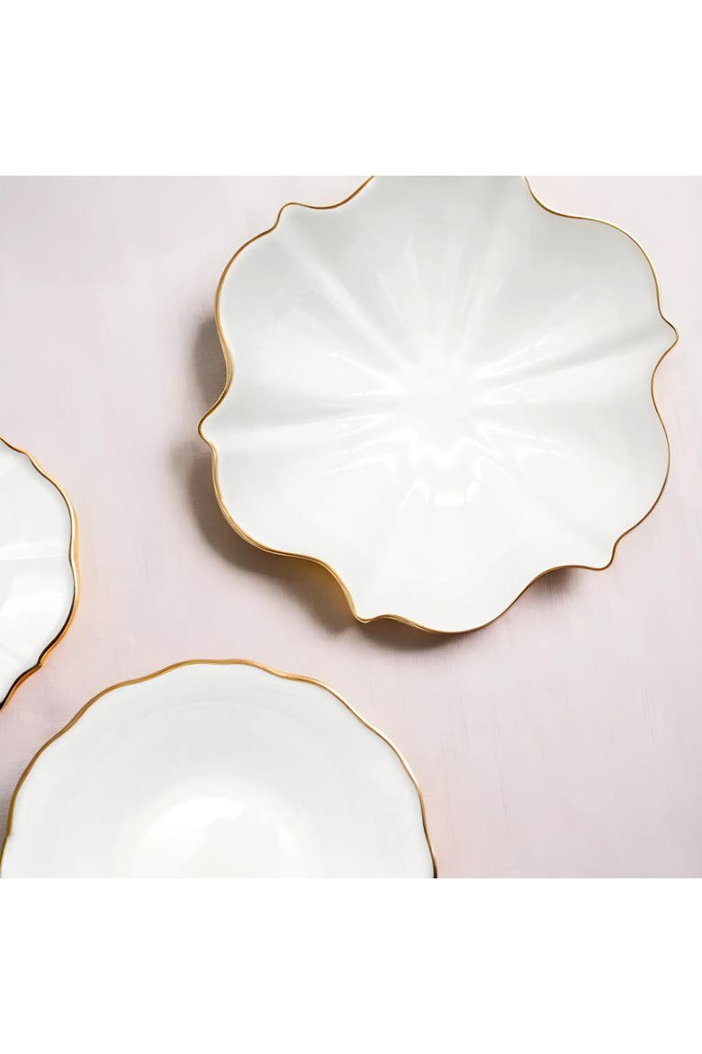 Amelie Serving Bowl, Alternate, color, Brushed Gold