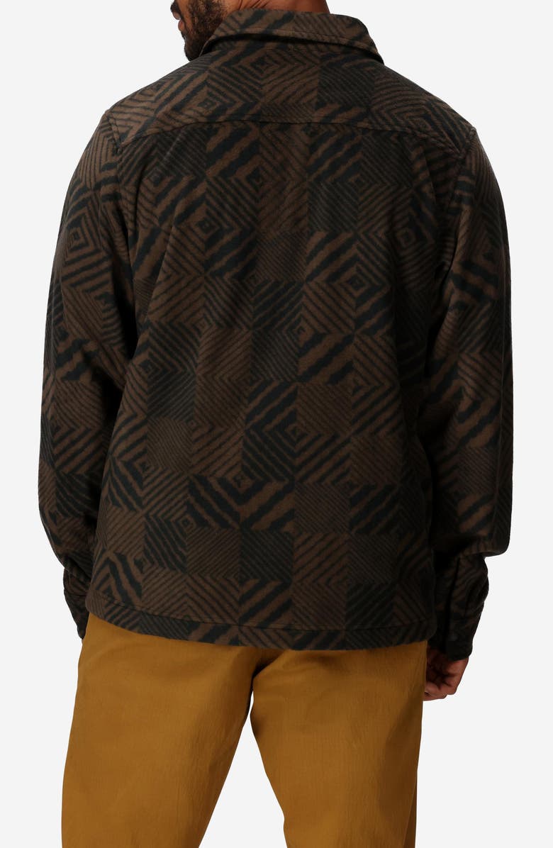 Marmot Felton Long Sleeve Fleece Snap-Up Shirt, Alternate, color, Black Patchwork