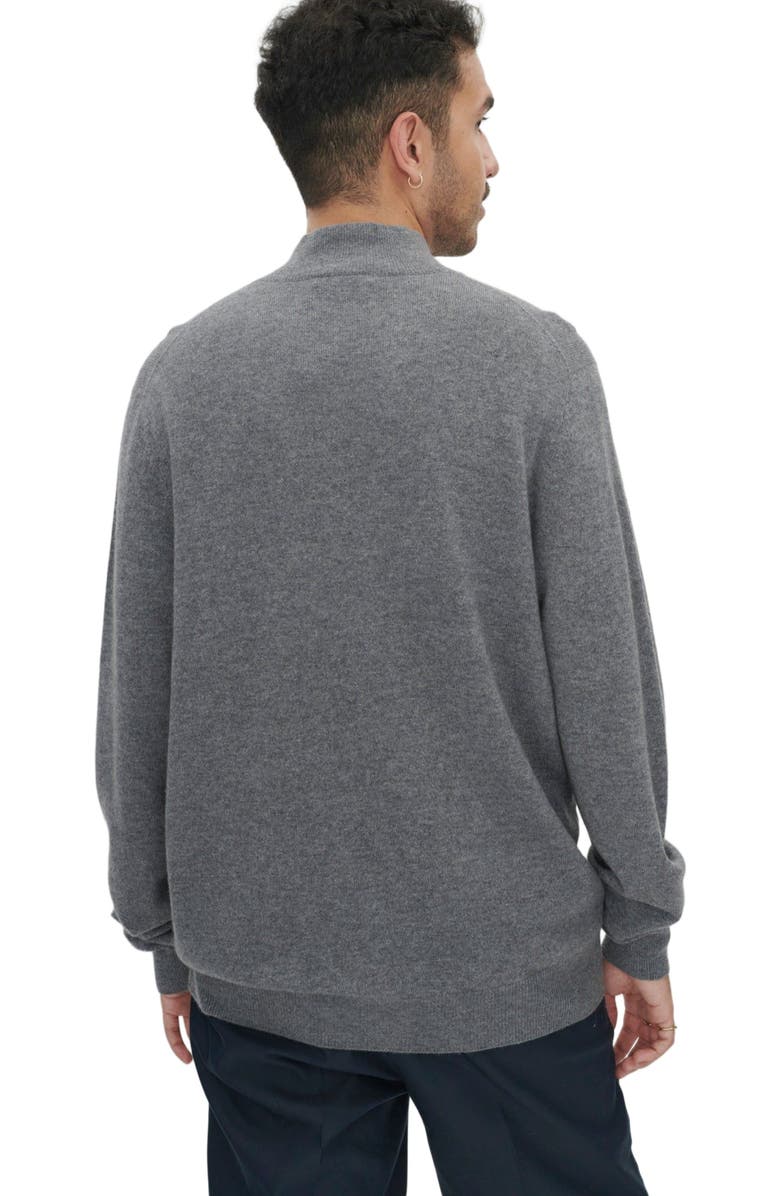 GOBI Mongolian Cashmere High Neck Sweater, Alternate, color, Dim Gray
