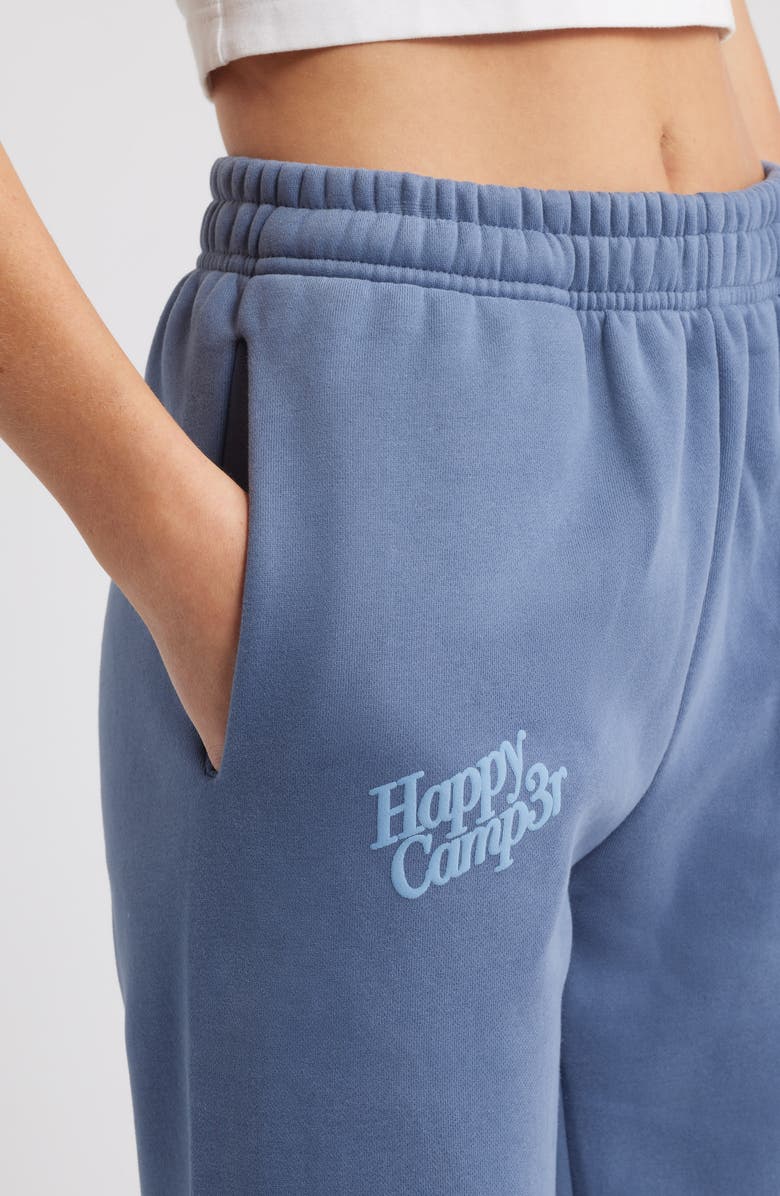 HAPPY CAMP3R Puff Series Core Logo Cotton Blend Joggers, Alternate, color, Vintage Blue