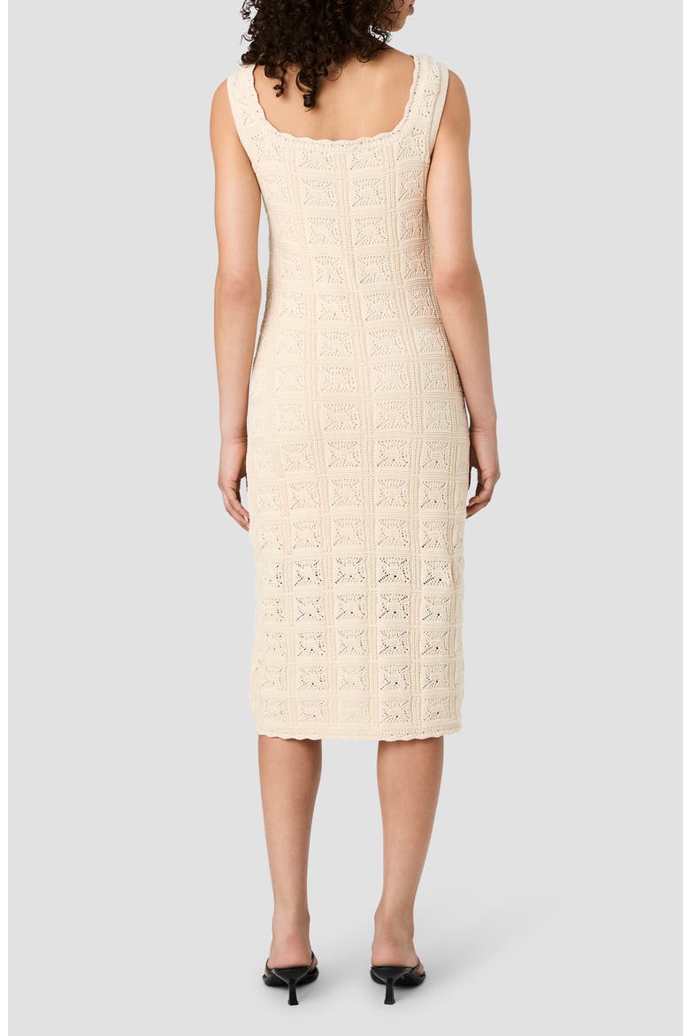 Nellis Stitch Sleeveless Body-Con Dress, Alternate, color, ECRU