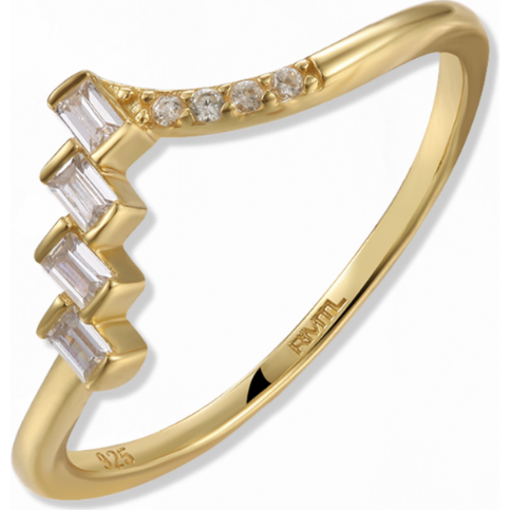 Rachelment Hava Ring In Gold
