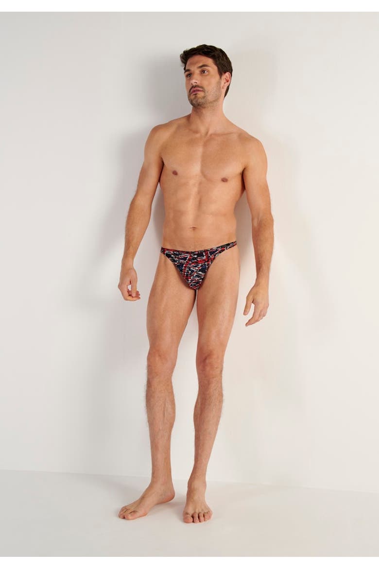 Malcom Thong, Alternate, color, Black/Red
