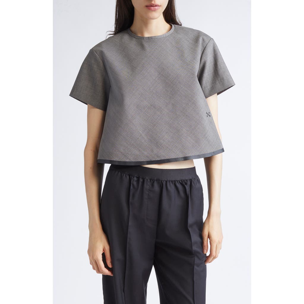 NACKIYÈ Pixie Virgin Wool Swing Top in Anthracite  product