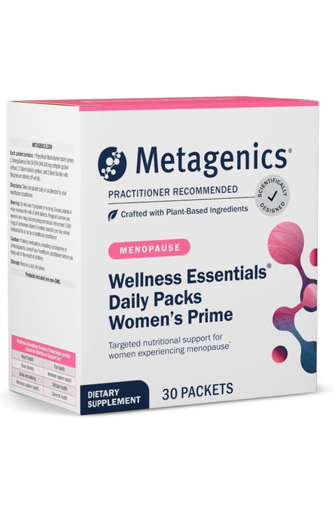 Wellness Essentials Women's Prime Daily Multivitamin and Omega-3