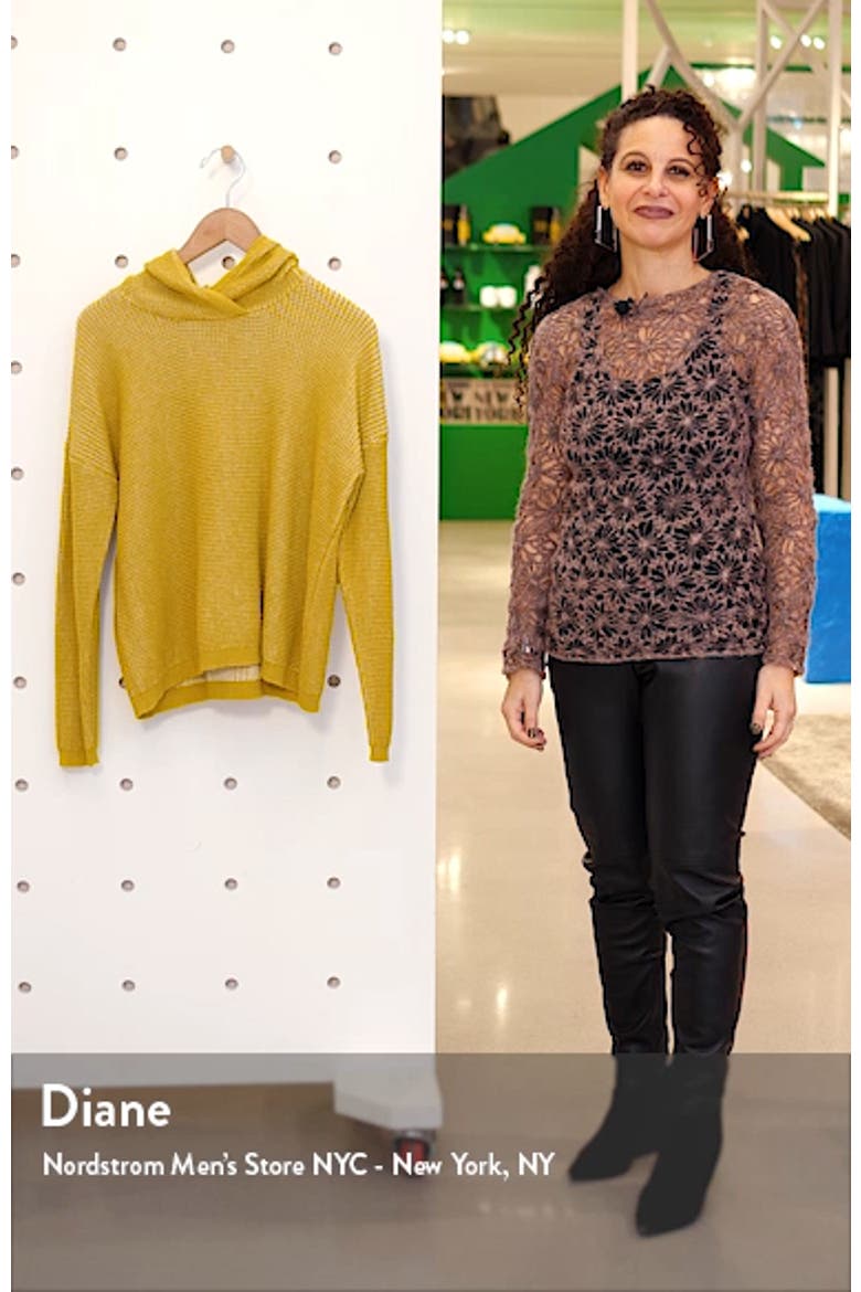 Organic Cotton Blend Hooded Sweater video