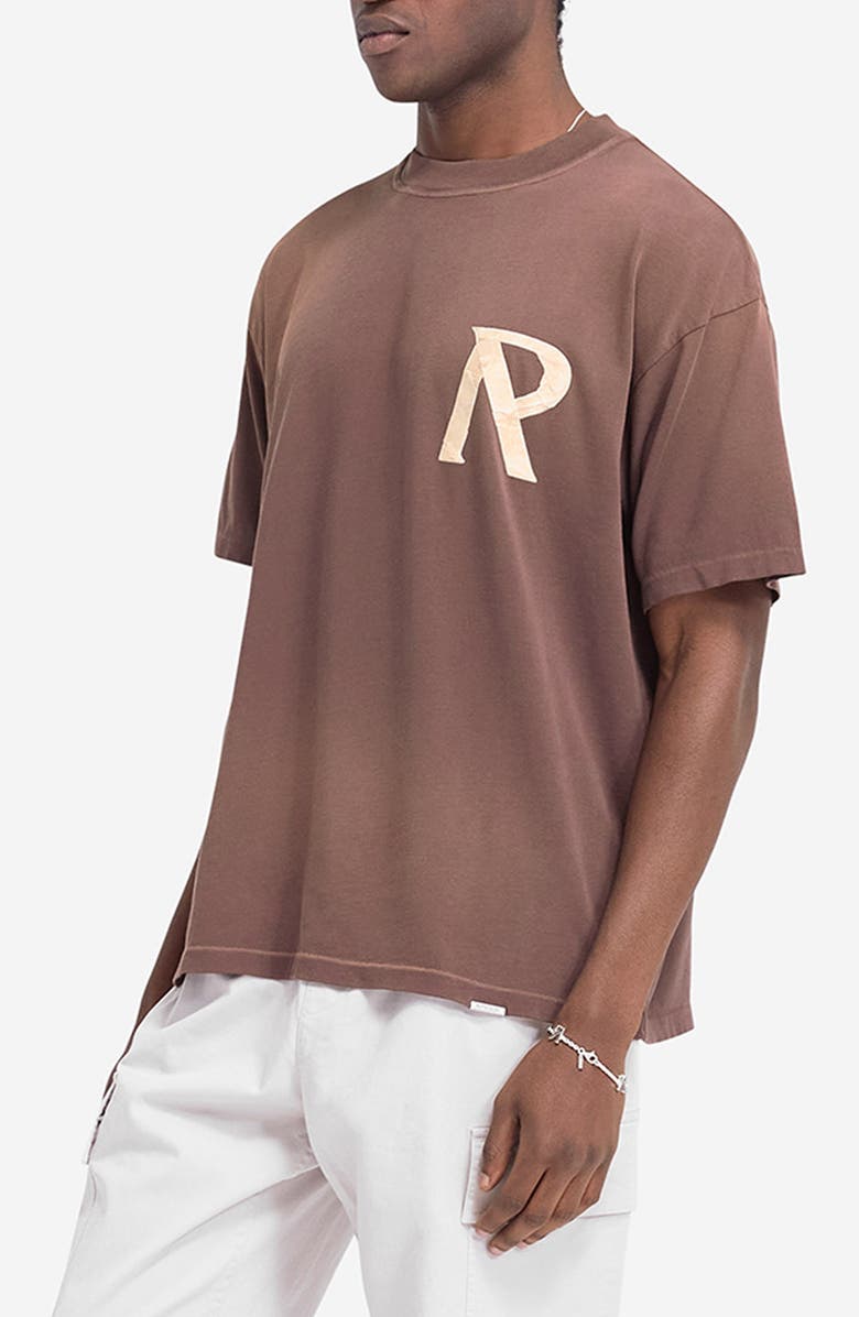 Represent Masking Tape Monogram Cotton Graphic T-Shirt, Alternate, color, 