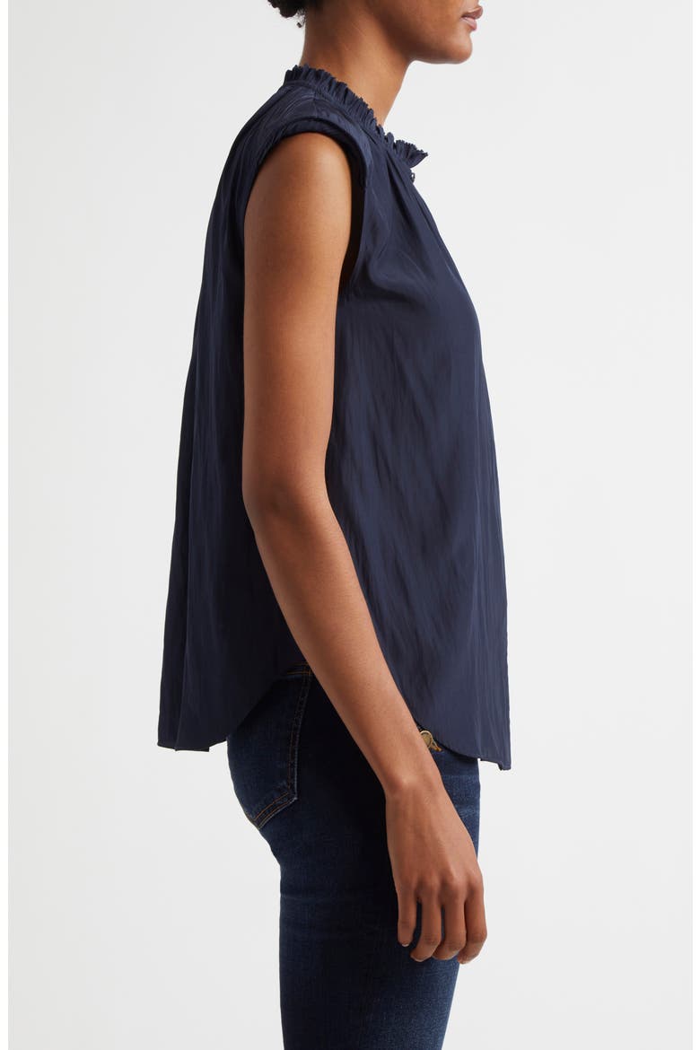 Polina Sleeveless Top, Alternate, color, NAVY