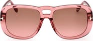 TOM FORD 56mm Gradient Aviator Sunglasses