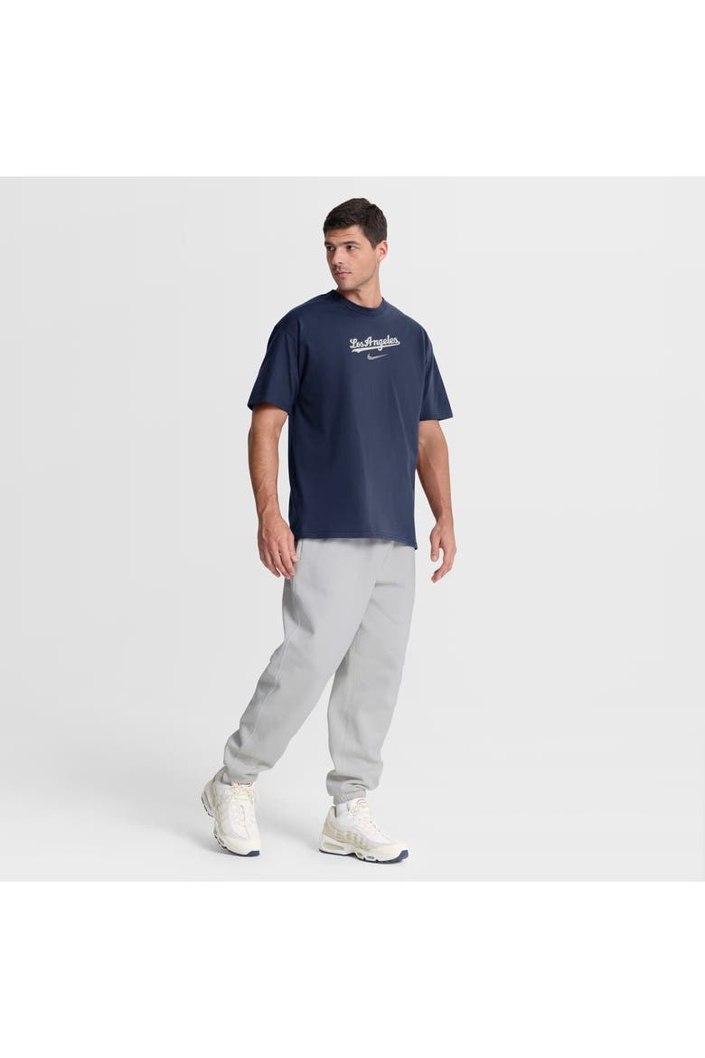 Men's Nike  Navy Los Angeles Dodgers City Name Max 90 T-Shirt, Alternate, color, Navy