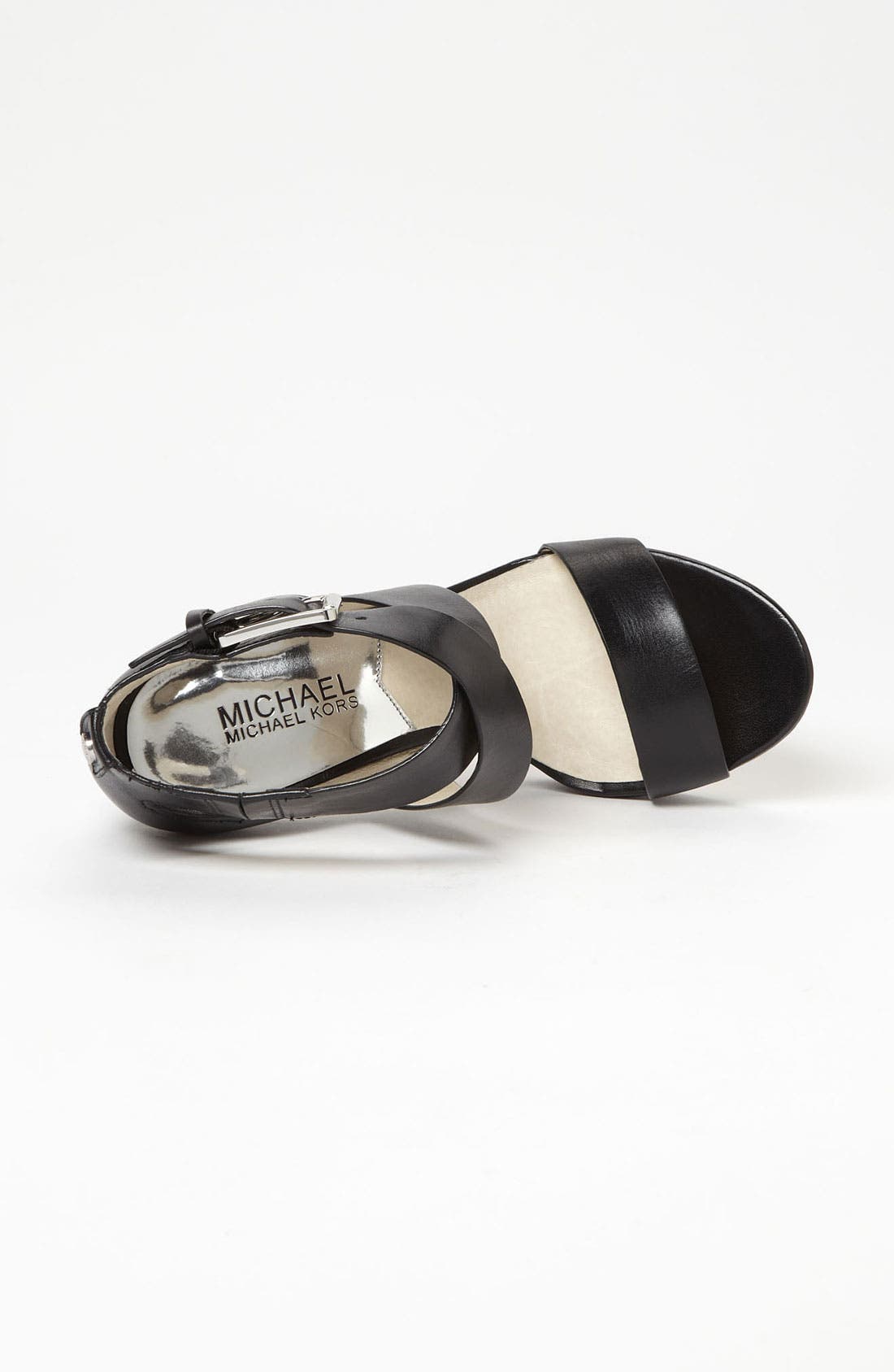 'Josephine' Sandal, Alternate, color, BLACK