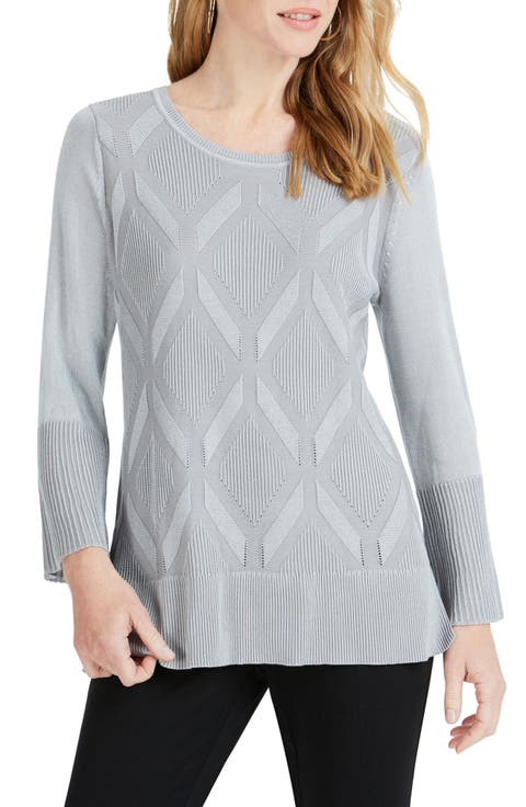 Dion Diamond Pattern Sweater