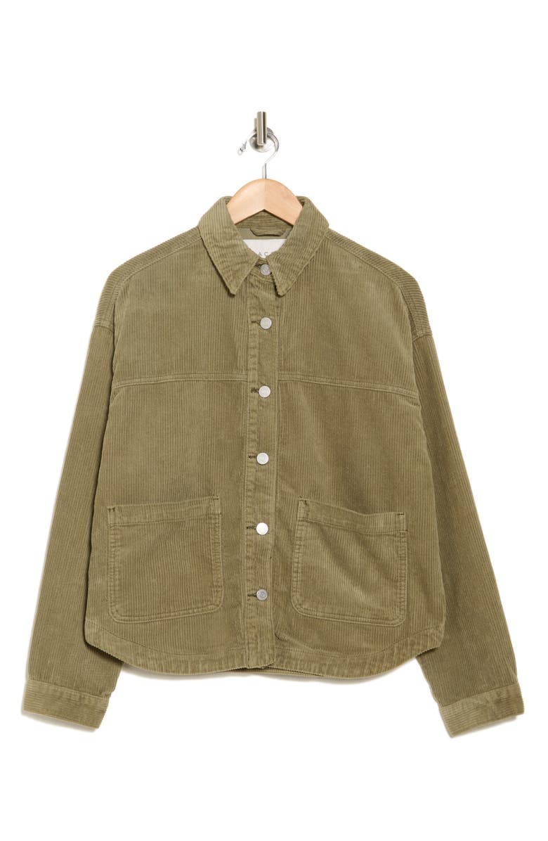 PacSun Oversize Shacket, Alternate, color, Seaweed
