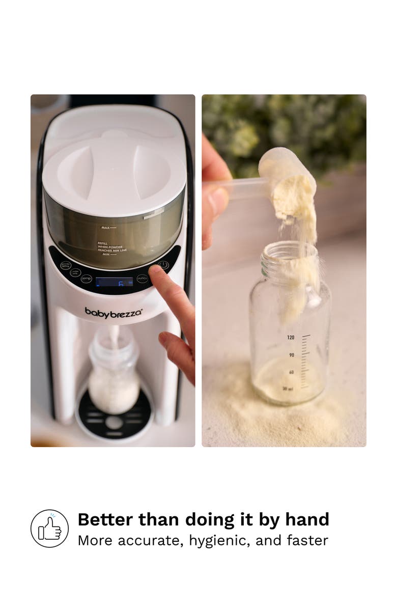 BABY BREZZA Formula Pro Advanced Automatic Formula Maker, Alternate, color, White & Black