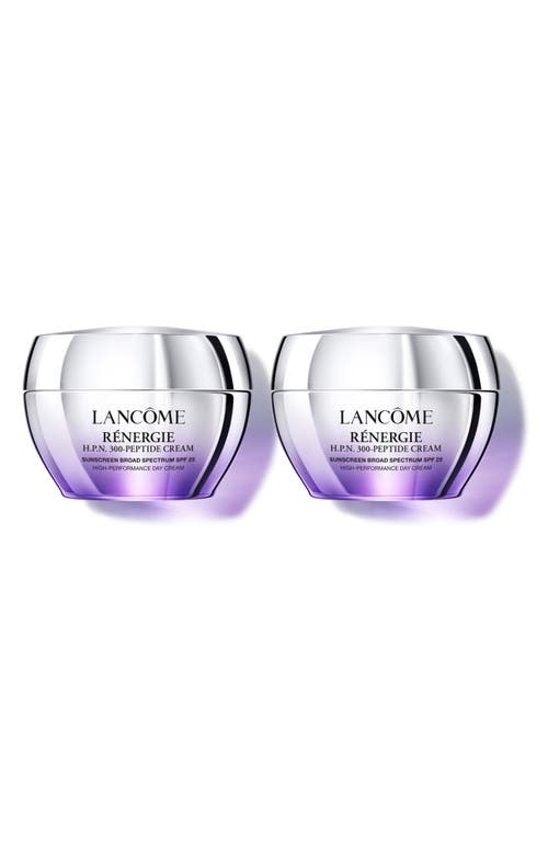 Lancôme Rénergie H.p.n 300-peptide Anti-aging Face Cream Spf 25 Duo $300 Value In Transparent