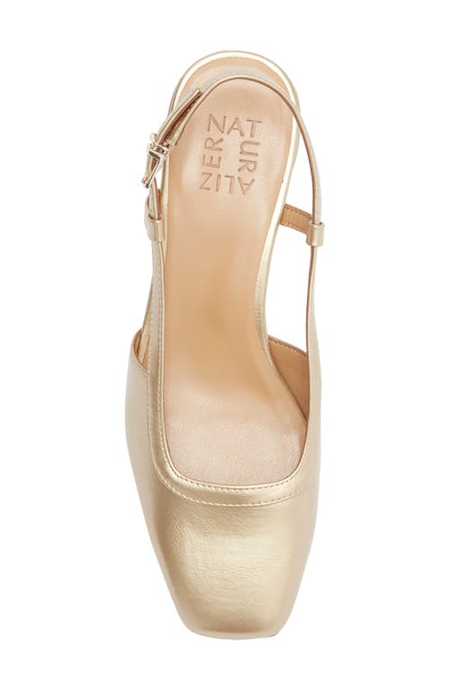 Naturalizer Harper Pump In Gold